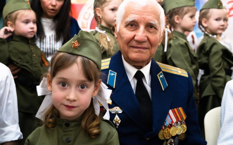 Праздничное мероприятие посвященное празднованию 80-ой годовщины Победы в Великой Отечественной войне